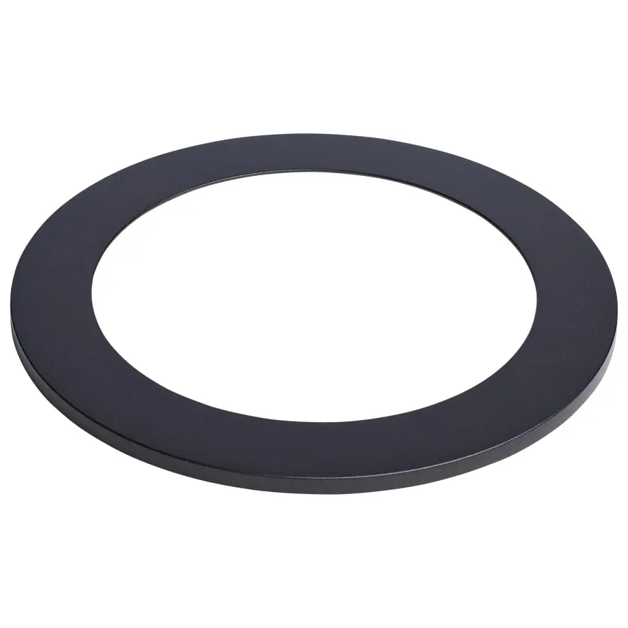 Flat Wafer Downlight Retrofit Trim - 6 Inch - Matte Bronze Finish