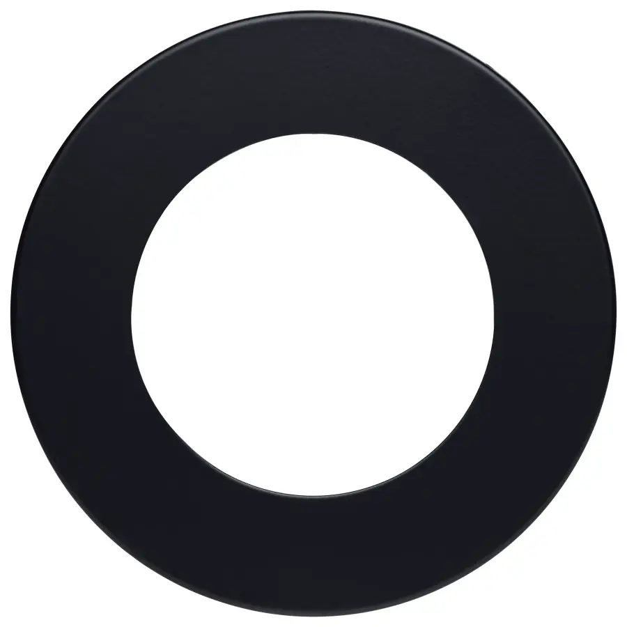 Starfish - Flat Wafer Downlight Trim - 4 Inch - Round - Black Finish - Image 2