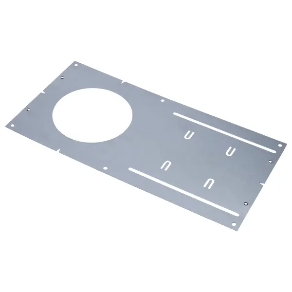 4-Inch Asymmetric New Construction Recessed Downlight Mounting Plate - Flat
