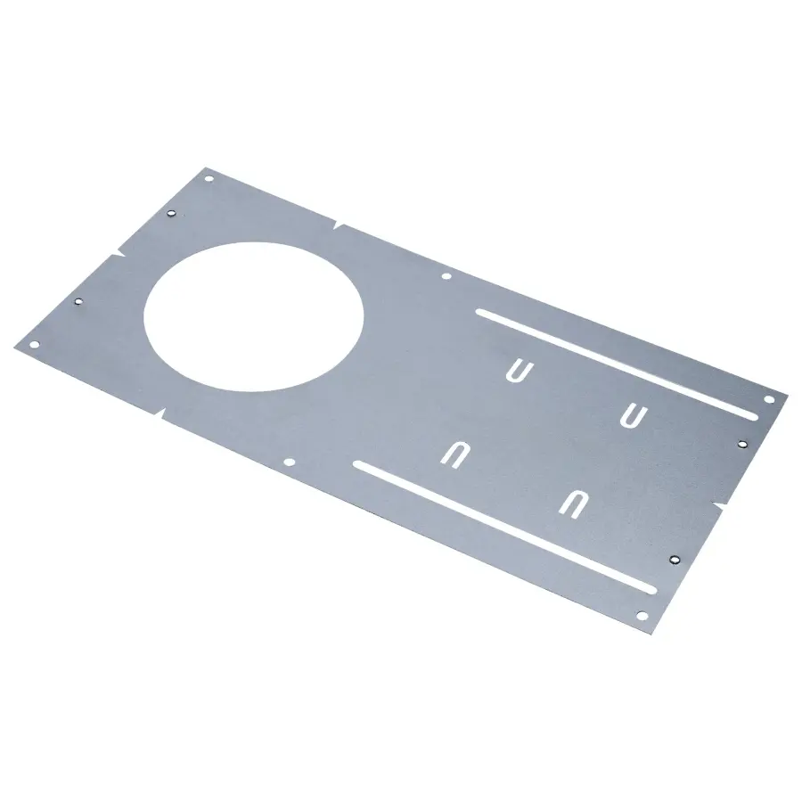 4-Inch Asymmetric New Construction Recessed Downlight Mounting Plate - Flat - Image 1