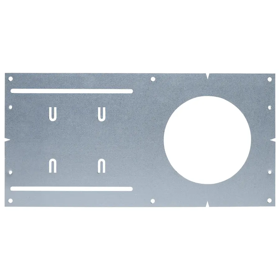 4-Inch Asymmetric New Construction Recessed Downlight Mounting Plate - Flat - Image 2