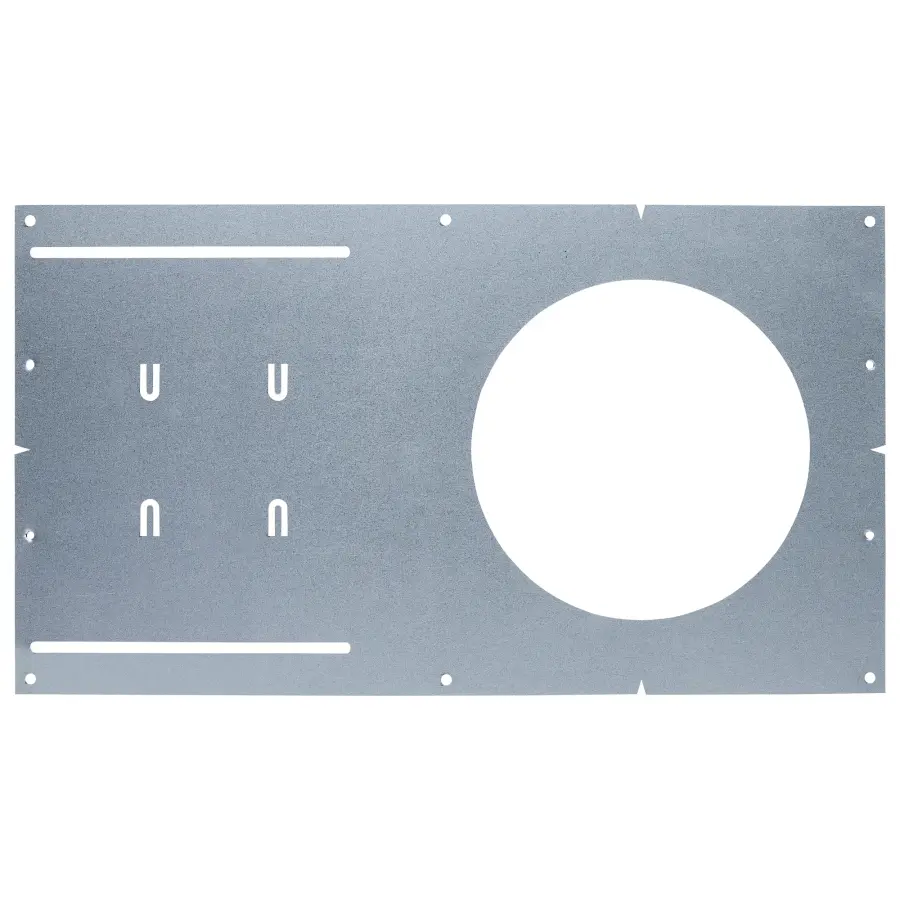 6-Inch Asymmetric New Construction Recessed Downlight Mounting Plate - Flat - Image 2