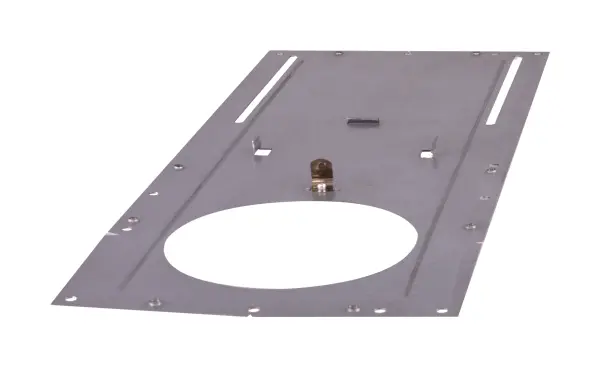 New Construction Mounting Plate with Hanger Bars for T-Grid or Stud/Joist mounting of 4-inch Recessed Downlights - Up to 4.25-inch hole diameter - alternate view