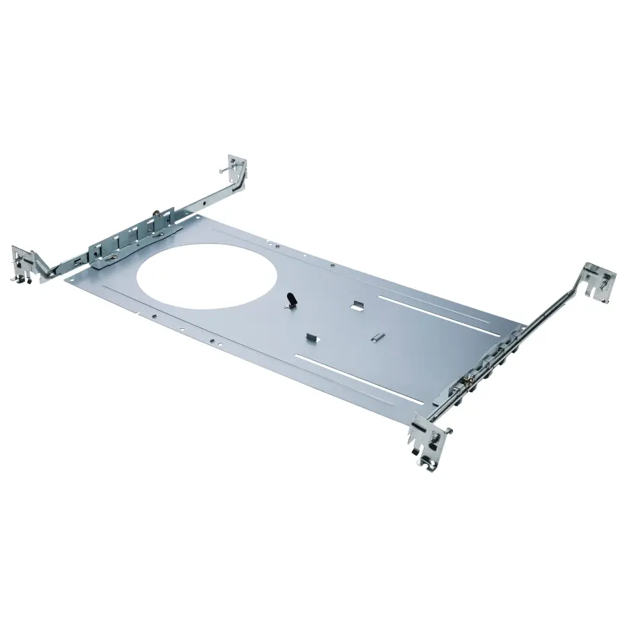 New Construction Mounting Plate with Hanger Bars for T-Grid or Stud/Joist mounting of 6-inch Recessed Downlights: Up to 6.25-inch hole diameter - Image 1