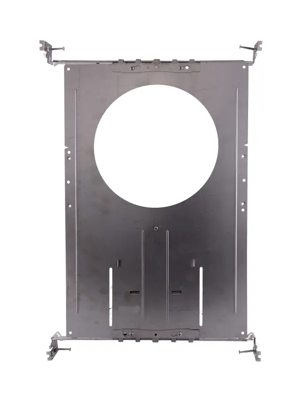 New Construction Mounting Plate with Hanger Bars for T-Grid or Stud/Joist mounting of 8-inch Recessed Downlights - Up to 8.125-inch hole diameter - Image 3