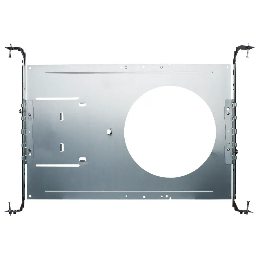 New Construction Mounting Plate with Hanger Bars for T-Grid or Stud/Joist mounting of 8-inch Recessed Downlights - Up to 8.125-inch hole diameter - Image 4