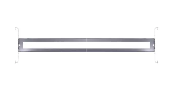 Satco's LED Linear 48 inch rough-in plate will allow you to plan your lighting layout. This rough-in plate has a sleek, recessed appearance and offers a low-profile aesthetic for design versatility. The convenient direct wire junction box and spring-clip mounting make installation quick and easy. This rough-in plate is designed for a multitude of applications and solutions.
