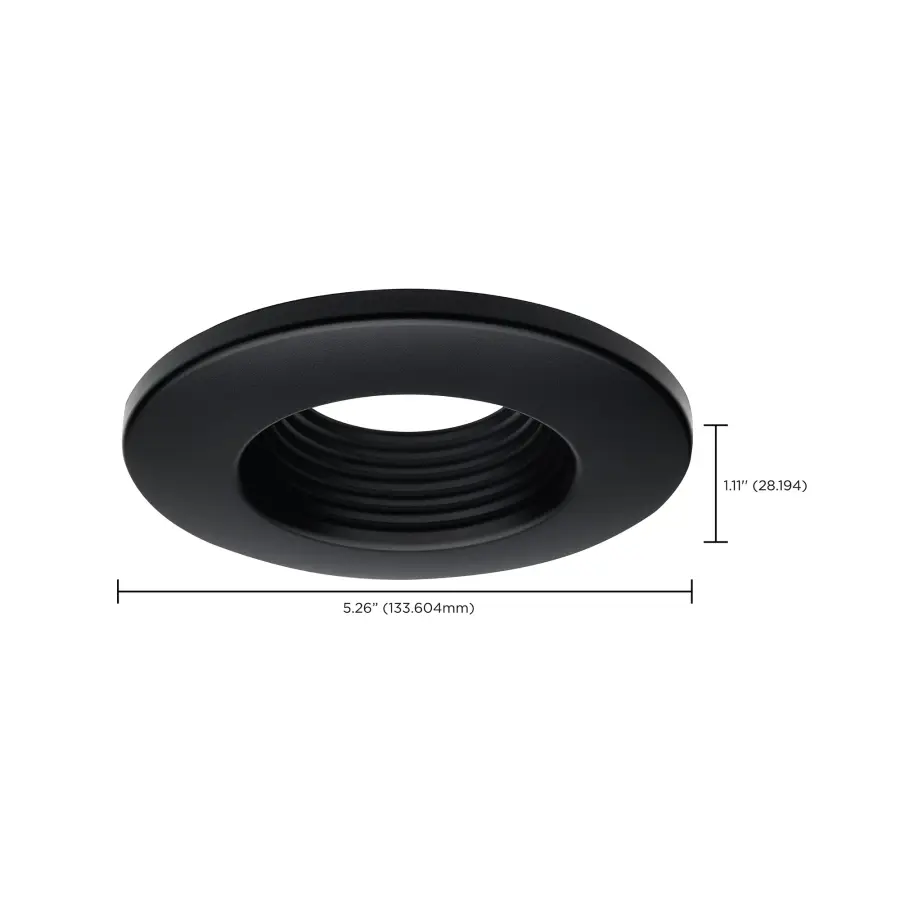 Deep Baffle Trim - 4 Inches - Black Finish - Image 2