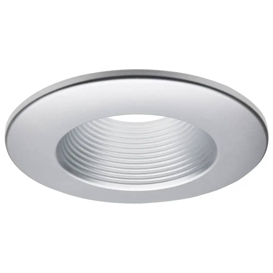 Deep Baffle Trim - 5/6 Inch - Brushed Nickel Finish - Image 1