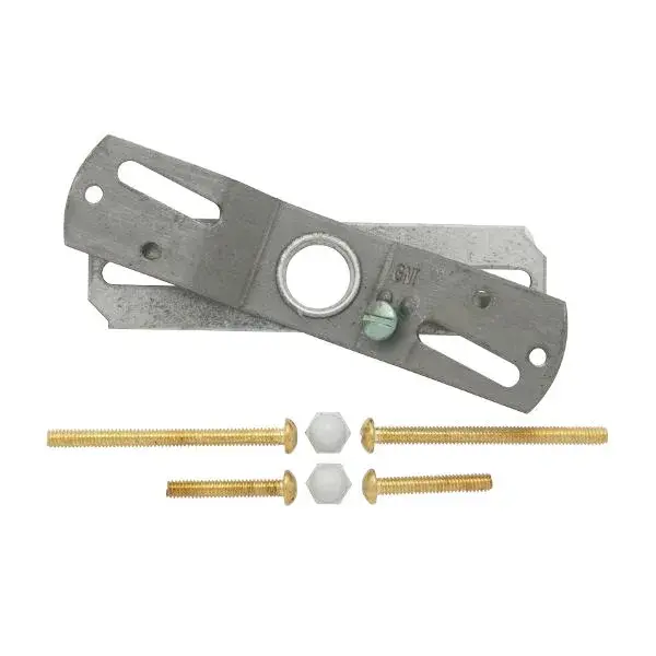 Blank Up Kit - White Finish - 5" Diameter - 2-8/32 Bar Holes - Includes Hardware - Image 2