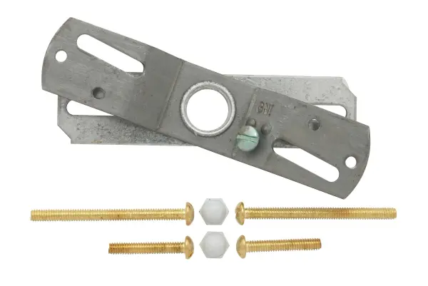 Blank Up Kit - White Finish - 5" Diameter - 2-8/32 Bar Holes - Includes Hardware - Image 4