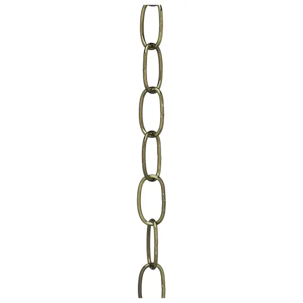 11 Gauge 11/2" Link Length, 7/8" Link Width, 3/32" Thick, 1 yd. Length, 200 yds./ctn. 15lbs MAX