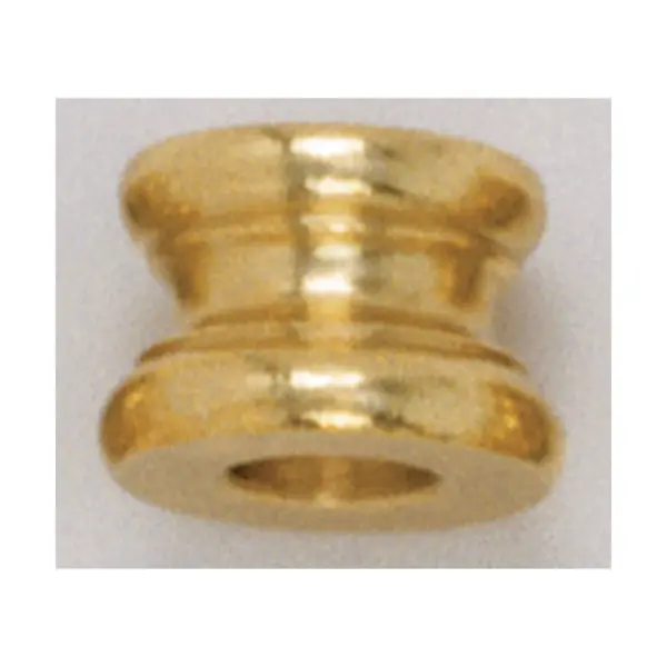 Solid Brass Neck And Spindle - Burnished And Lacquered - 15/16" x 5/8" - 1/8 Slip