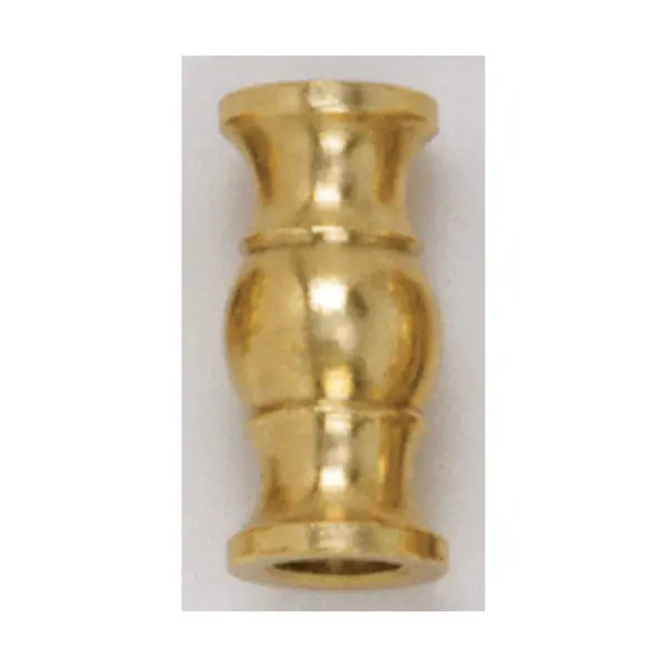 Solid Brass Neck And Spindle - Burnished And Lacquered - 11/16" x 1-1/2" - 1/8 Slip