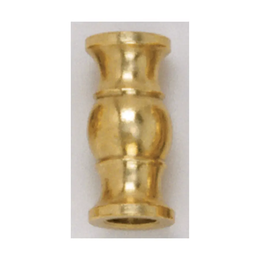 Solid Brass Neck And Spindle - Burnished And Lacquered - 11/16" x 1-1/2" - 1/8 Slip