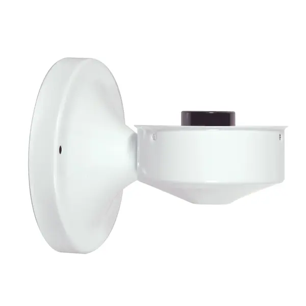 3-1/4" Wired Wall Bracket - White Finish - Includes Hardware - 60W Max