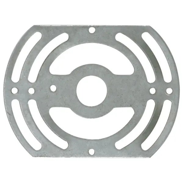 Universal Crossbar - 4" Length - 3" Diameter - Screw Holes - 2-3/4" x 3-1/2" Center To Center