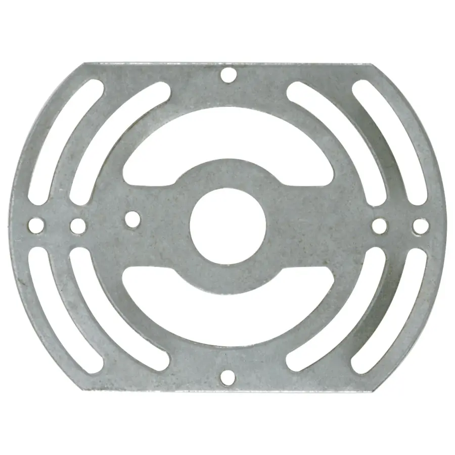 Universal Crossbar - 4" Length - 3" Diameter - Screw Holes - 2-3/4" x 3-1/2" Center To Center