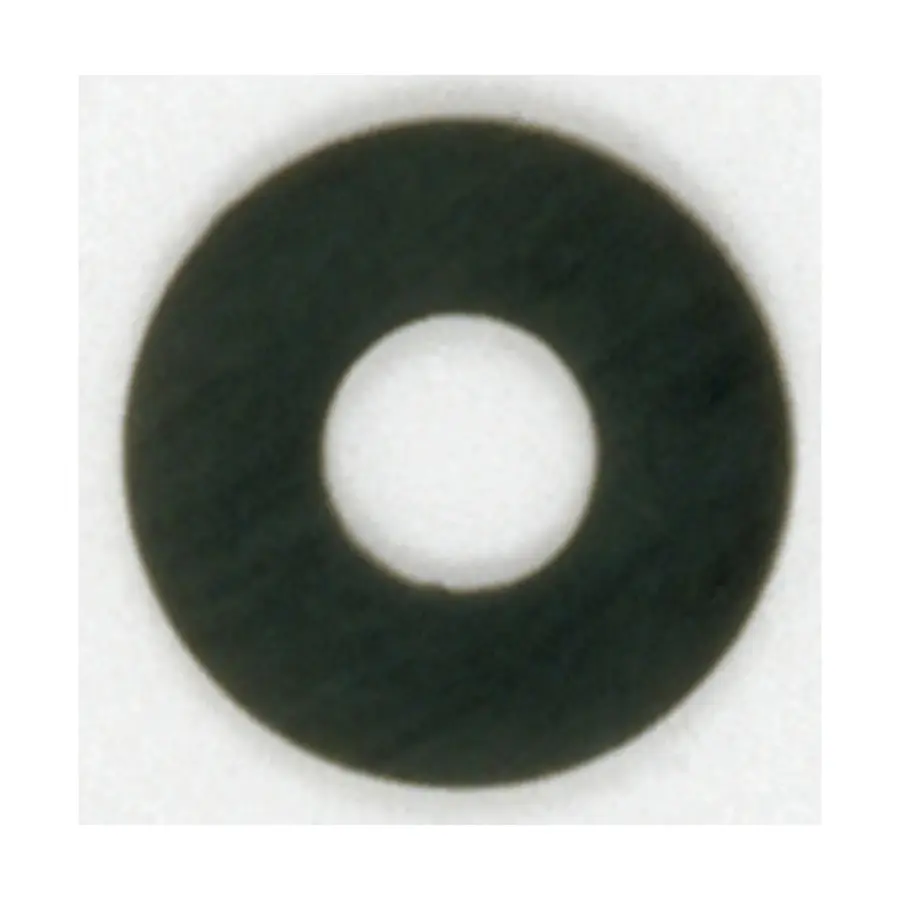 Rubber Washer - 1/8 IP Slip - Black Finish - 2" Diameter