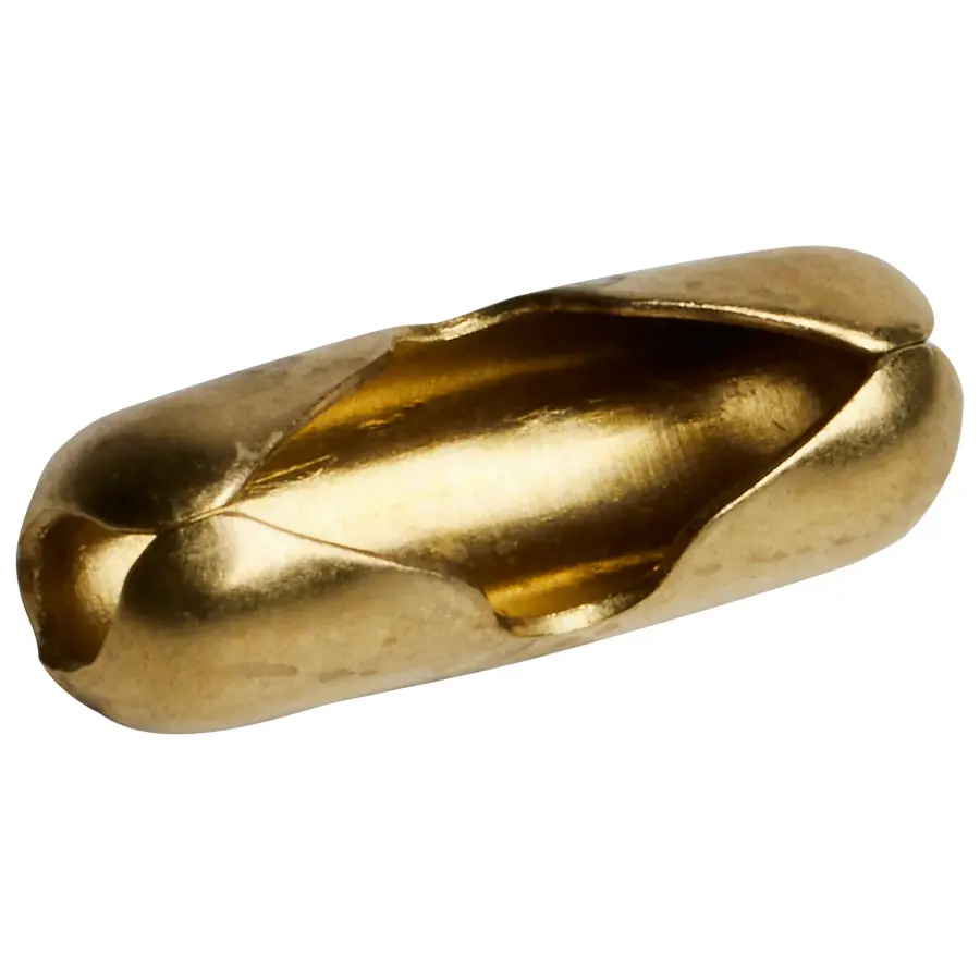 Connector For #6 Beaded Chain - Brass Plated