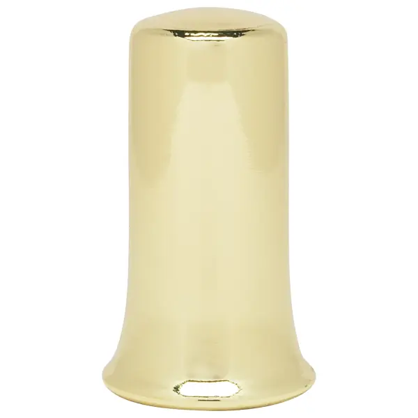 Steel Finial - 1/4-27 - 1-1/2" - Brass Plated