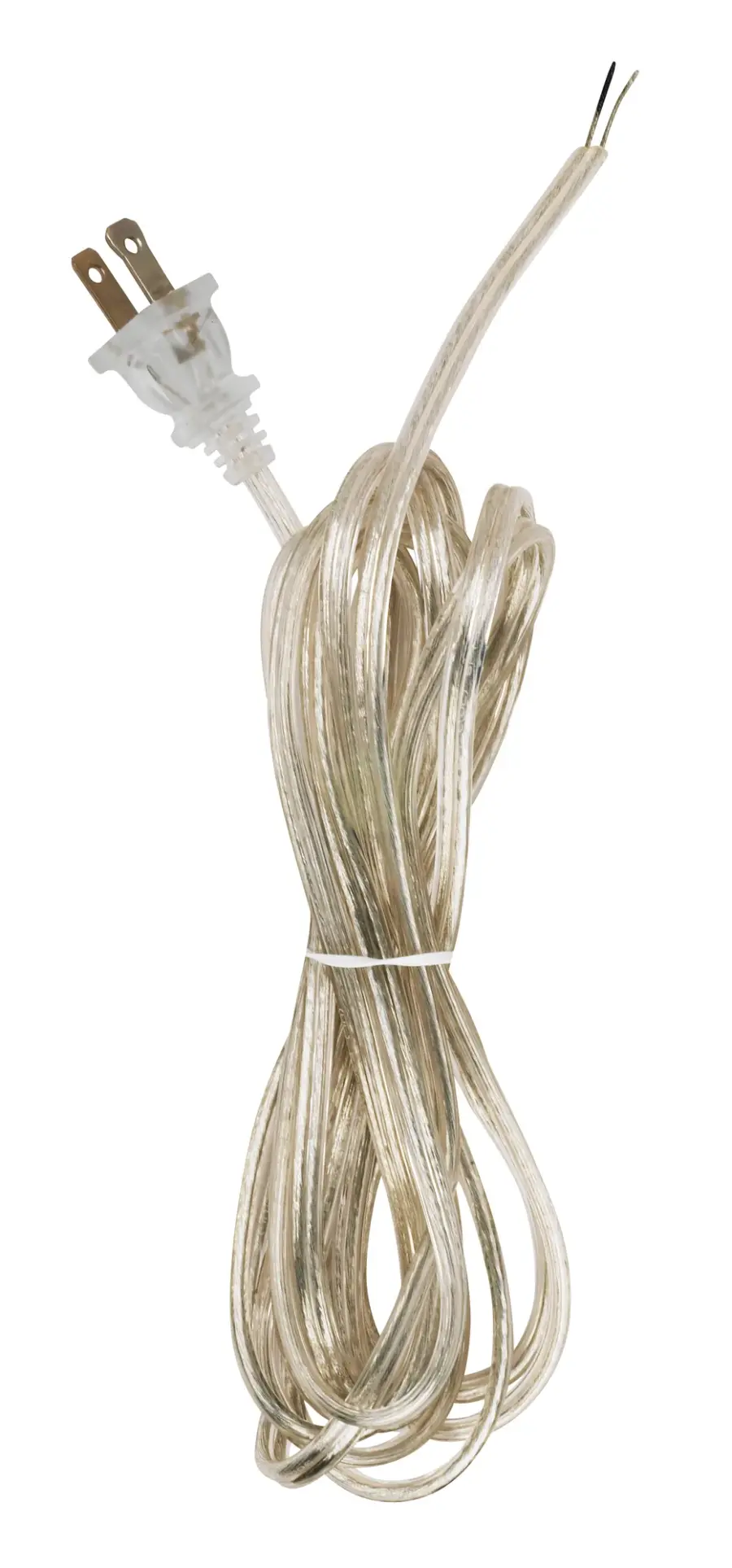 18/2 SPT-2-105C All Cord Sets - Molded Plug - Tinned Tips 3/4in. Strip with 2in. Slit 36in. Hank - 72in. Hank - 150 Ctn.12 Ft.