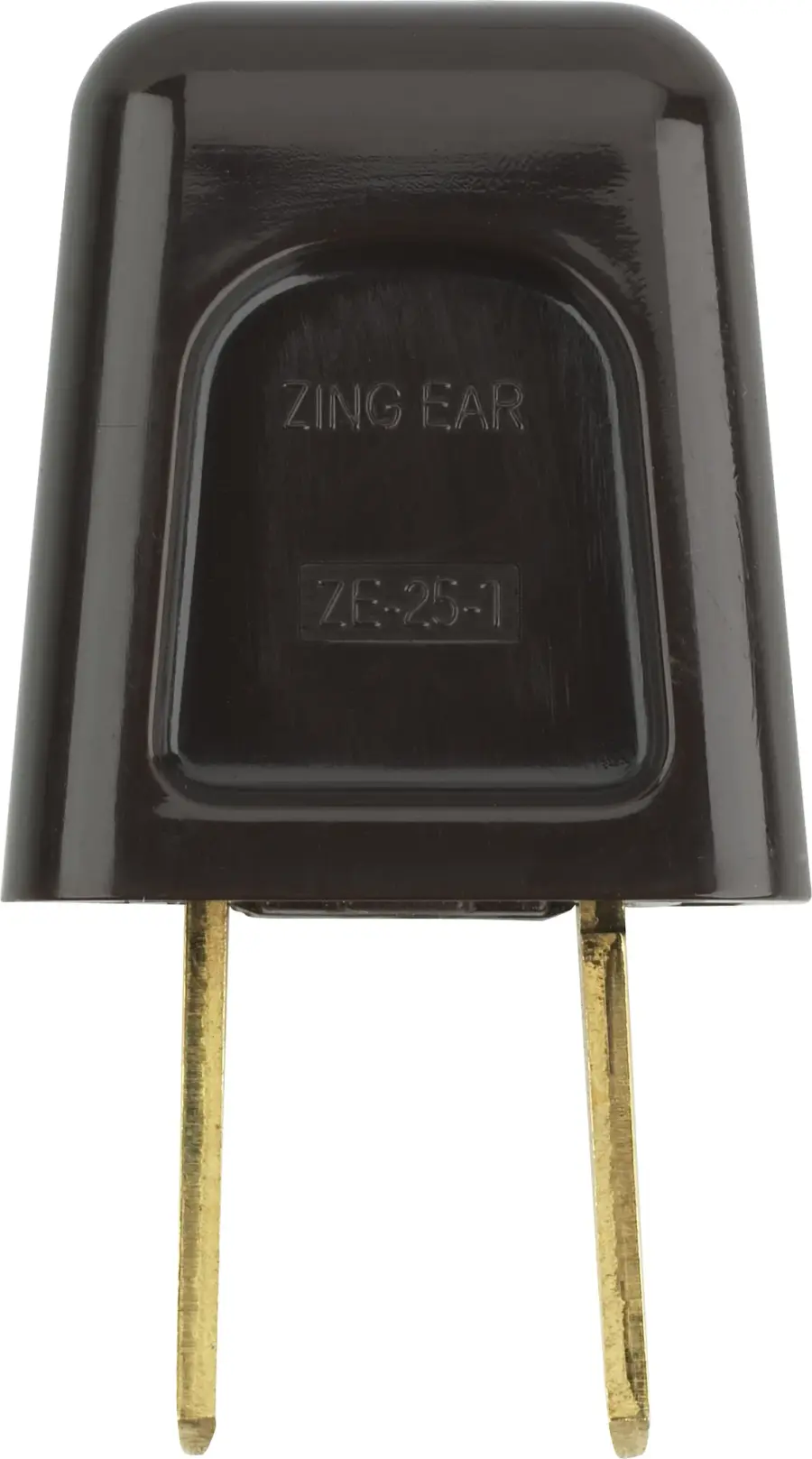 Quick Connect Plug - Brown Finish - Polarized - 18/2-SPT-1 - 6A - 125V - Image 2