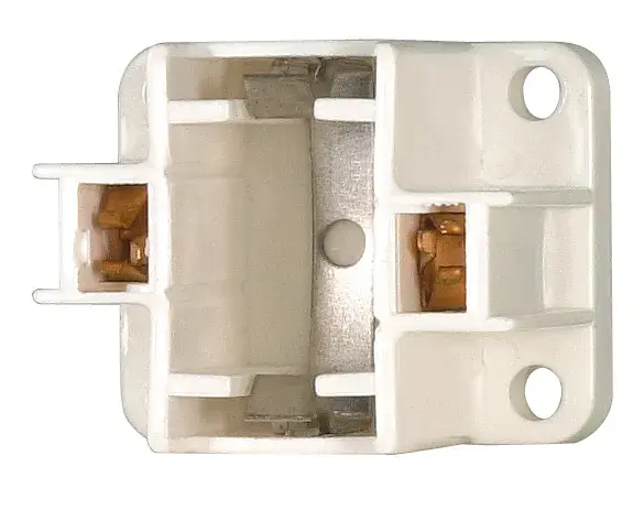 Vertical Screw Down Socket - 2-Pin Lamps - G23-G23-2 Base For: CF5, 7, 9DS And CF9D - 75W - 600V - alternate view