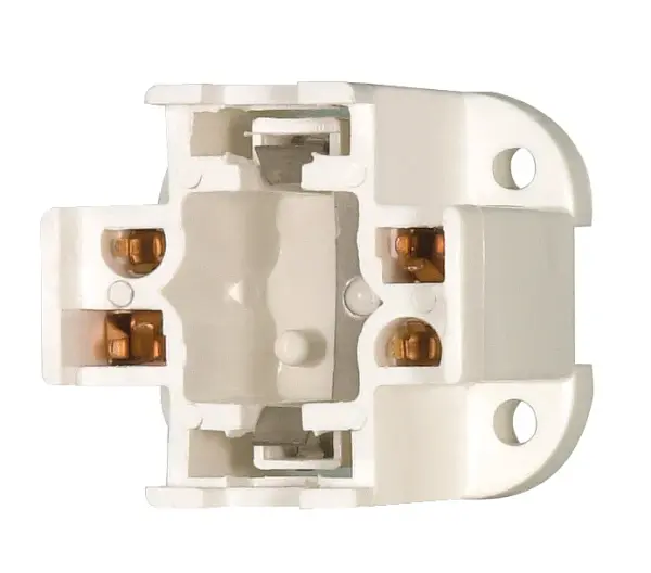 13W Bottom Screw Down Socket - 4-Pin Lamps - Vertical Mount - G24Q-1 And GX24Q-1 Base For: CF13DD/E And CF13DT/E - 75W - 600V