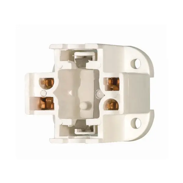 18W Bottom Screw Down Socket - 4-Pin Lamps - Vertical Mount - G24Q-2 And GX24Q-2 Base For: CF18DD/E And CF18DT/E - 75W - 600V