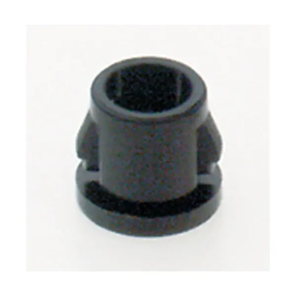 Nylon Snap-In Bushing - For 5/16" Hole - Black Finish - Image 1