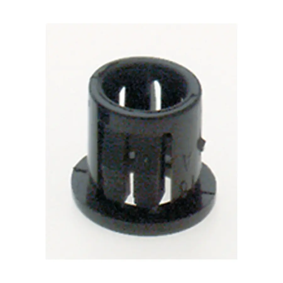 Nylon Snap-In Bushing - For 3/8" Hole - Black Finish - Image 1