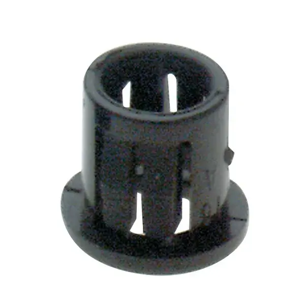 Nylon Snap-In Bushing - For 3/8" Hole - Black Finish - Image 3