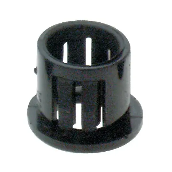 Nylon Snap-In Bushing - For 7/16" Hole - Black Finish - Image 3