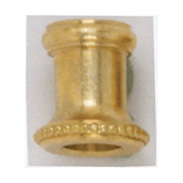 Solid Brass Necks And Spindles - Burnished And Lacquered - 13/16" x 7/8" - 1/8 Slip