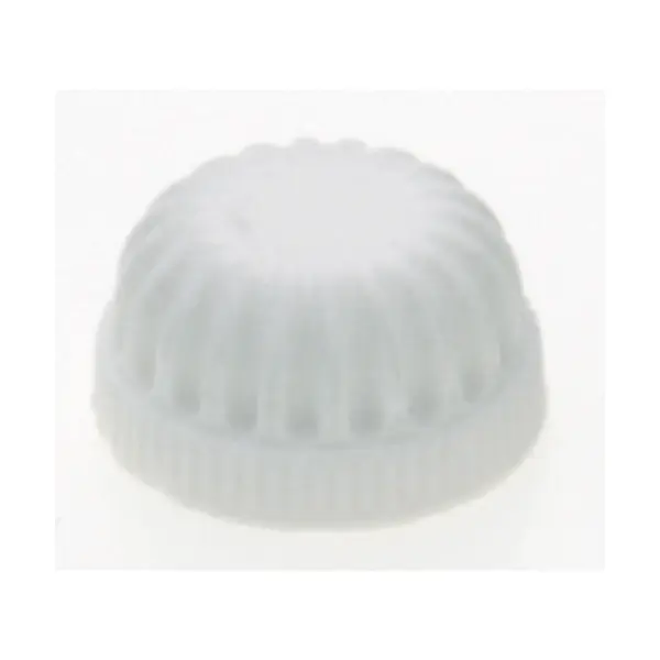 Plastic Lock-Up Caps - 1/8 IP - 3/4" Diameter - White Finish