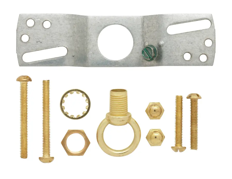 1" Loop Parts Bag - Brass Finish