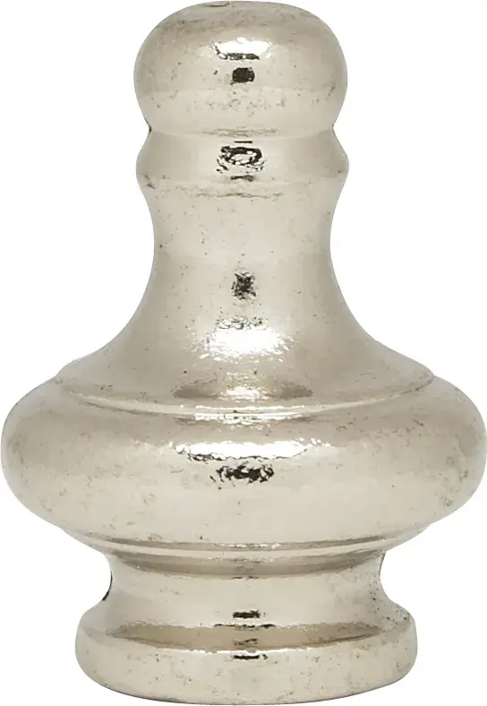 Large Pyramid Knob - 1-1/4" Height - 1/8 IP - Polished Chrome Finish - Image 2