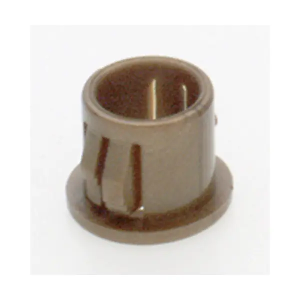 Nylon Snap-In Bushing - For 7/16" Hole - Gold Finish - Image 1
