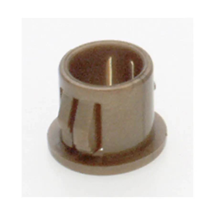 Nylon Snap-In Bushing - For 7/16" Hole - Gold Finish - Image 1