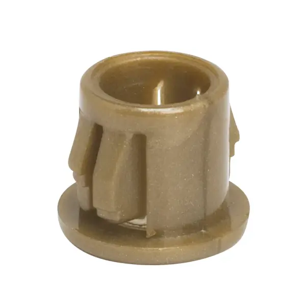 Nylon Snap-In Bushing - For 5/16" Hole - Gold Finish