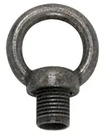 1" Male Loop - 1/8 IP With Wireway - 10lbs Max - Old Bronze Finish