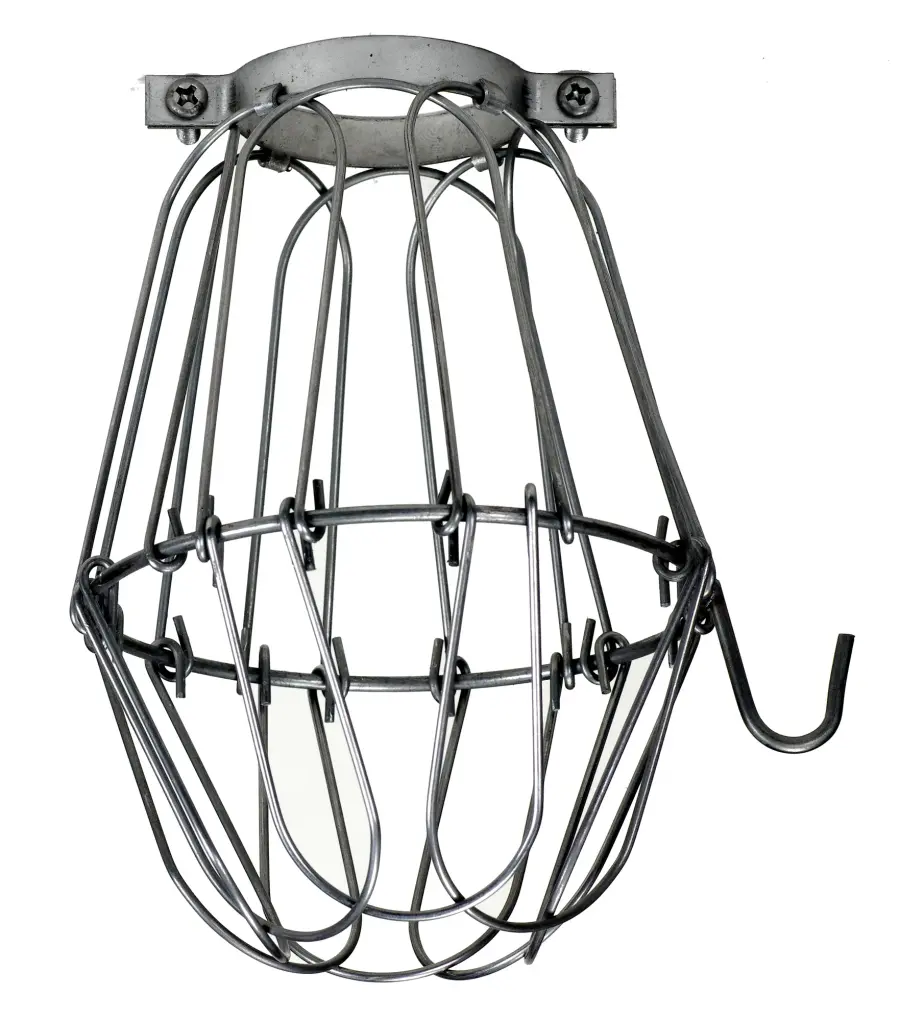 Light Bulb Cage - Unfinished - 5-3/4" Height