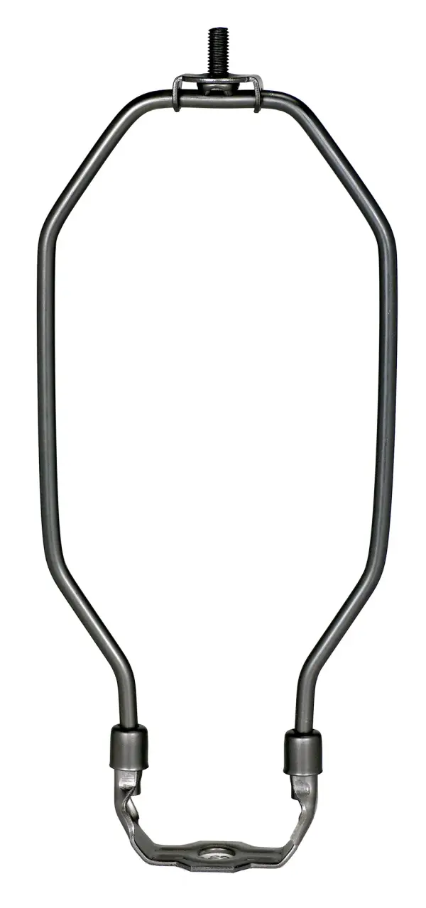 Heavy Duty Harp - Dark Antique Brass Finish - 8-1/2" Height - 1/8 IP Saddle - 1/4-27 Thread - 125 Carton