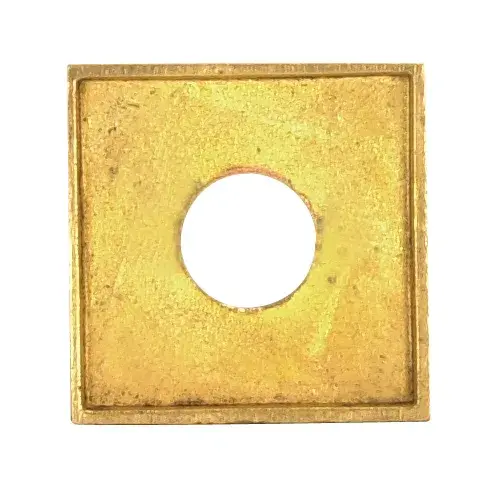 Turned Brass Check Ring - 1/8 IP Slip - Burnished And Lacquered - 1/2" Diameter