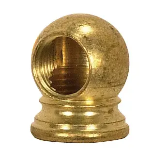 Brass Ball Armback - Unfinished - 5/8" x 3/4" - 1/8 IP x1/8 IP