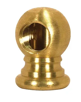 Brass Ball Armback - Unfinished - 3/4" x 1-1/16" - 1/8 IP x 1/8 IP