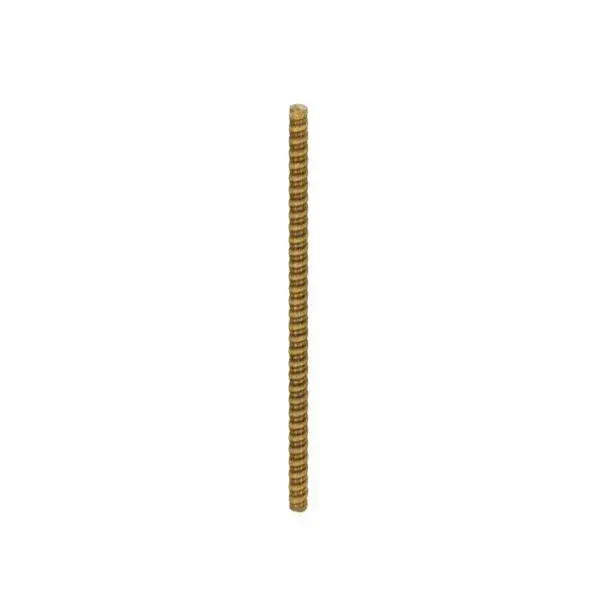 1/8 IP Solid Brass Nipple - Unfinished - 36" Length - 3/8" Wide