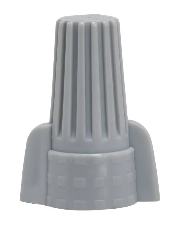 Wire Connector With Spring Inserts - For 105C Supply Wire - 600V - Gray Finish - 4 #12 Max - Image 2