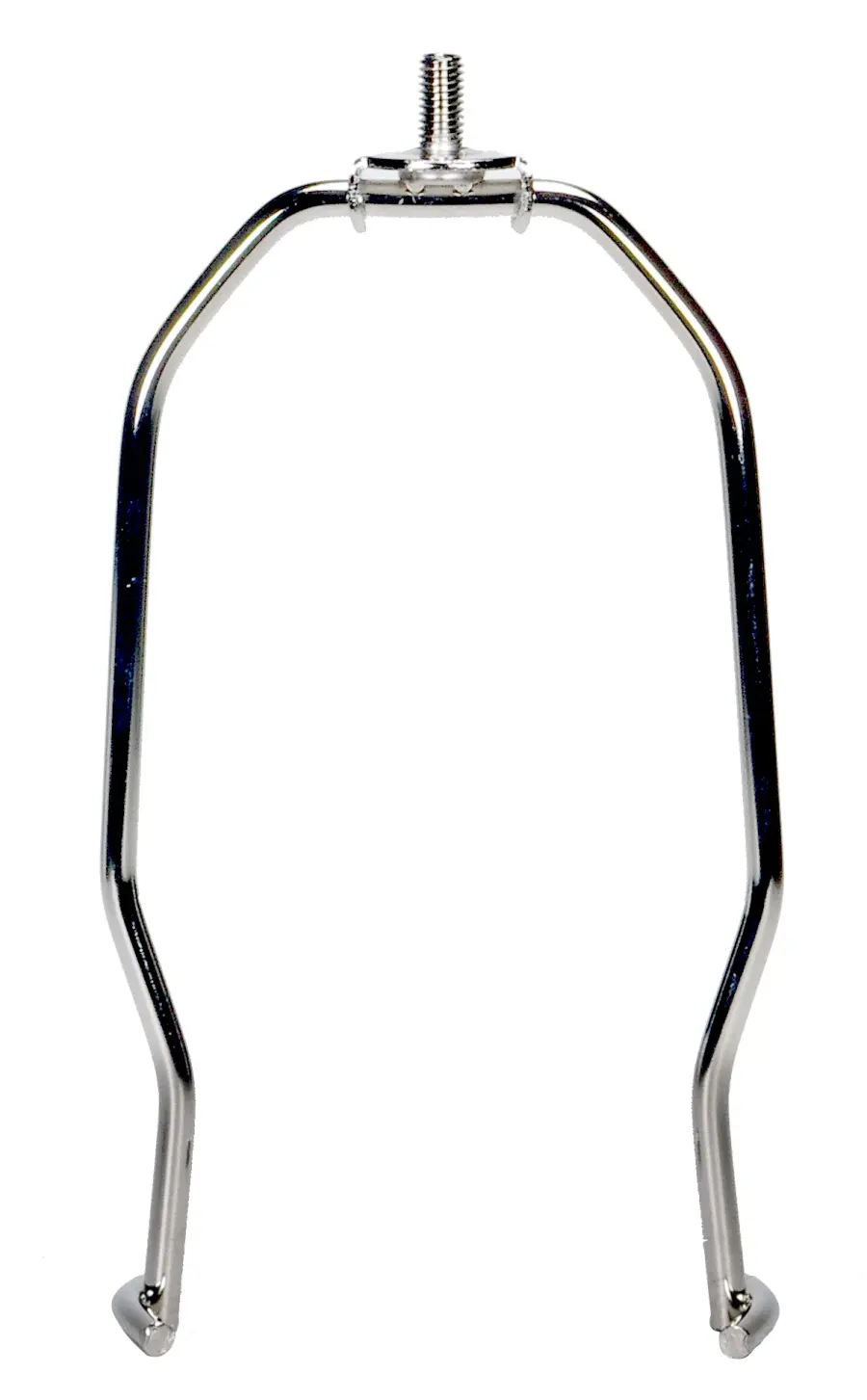 Heavy Duty Harp - Polished Nickel Finish - 7" Height - 1/4-27 Thread